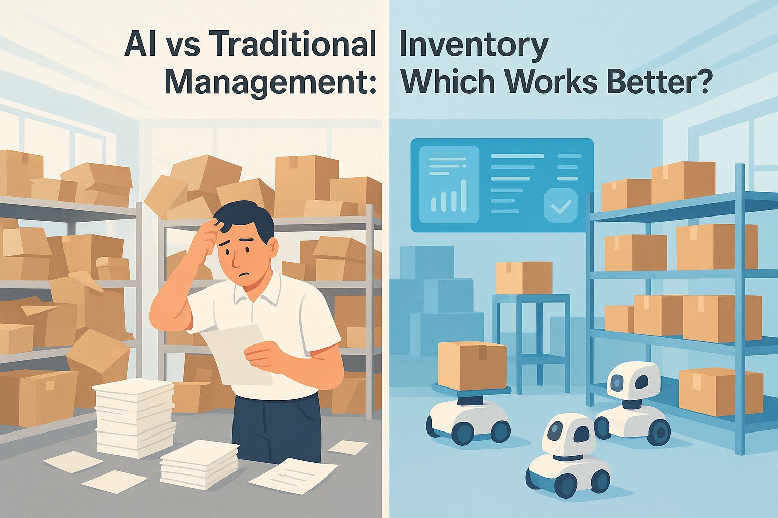 AI vs Traditional Inventory Management: Which Works Better?
